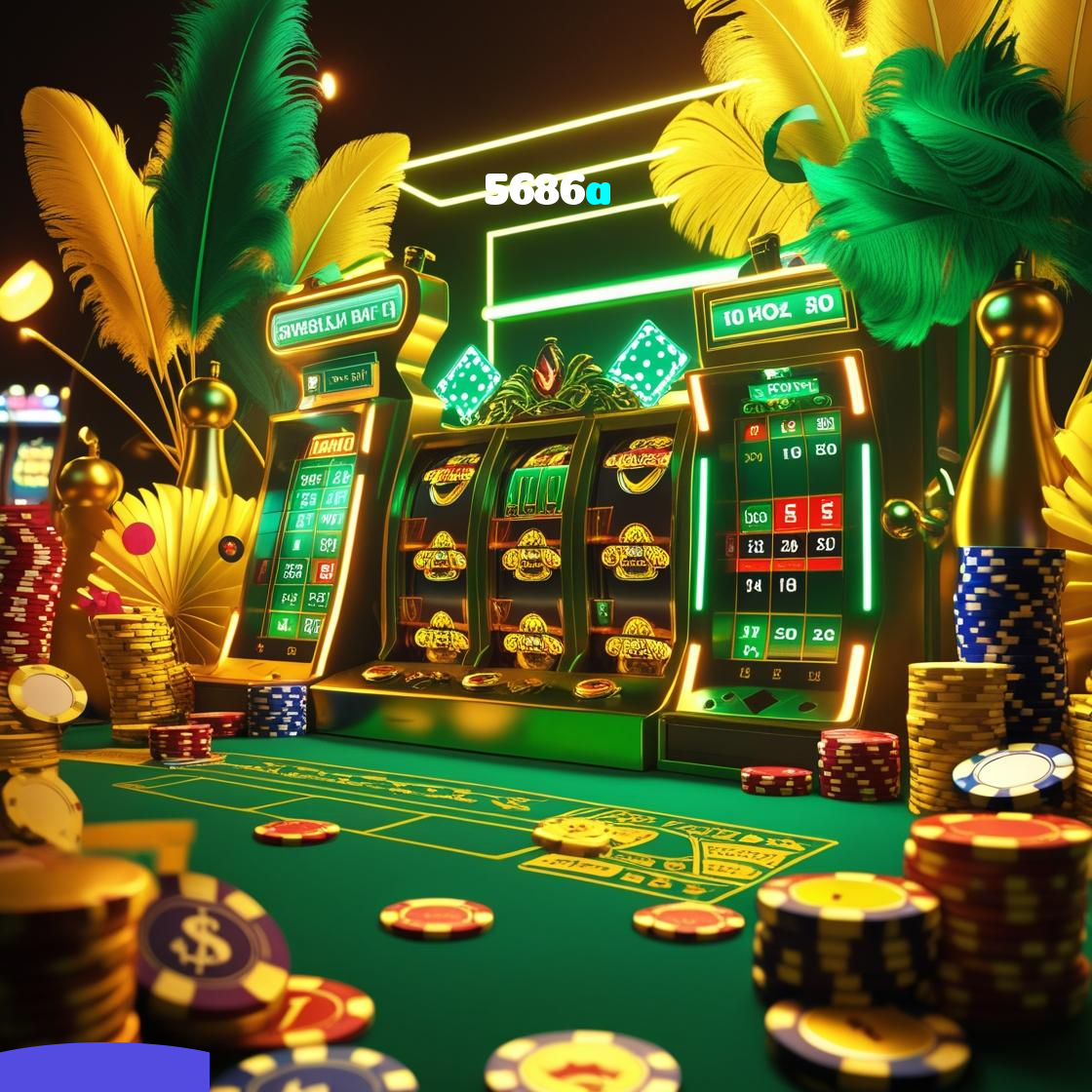 5686a：Jogue poker, roleta e aposte no futebol com grandes prêmios!