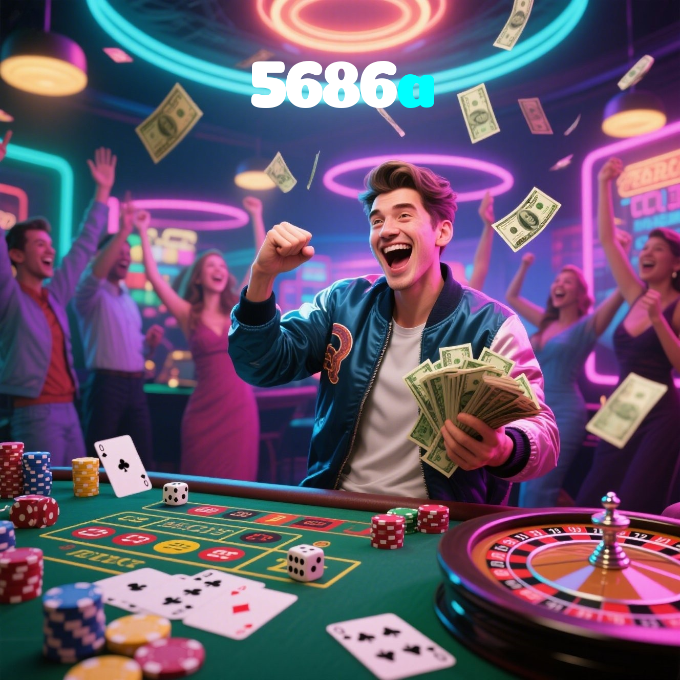 5686a：A sorte te espera nas nossas roletas! Aposte e vença!