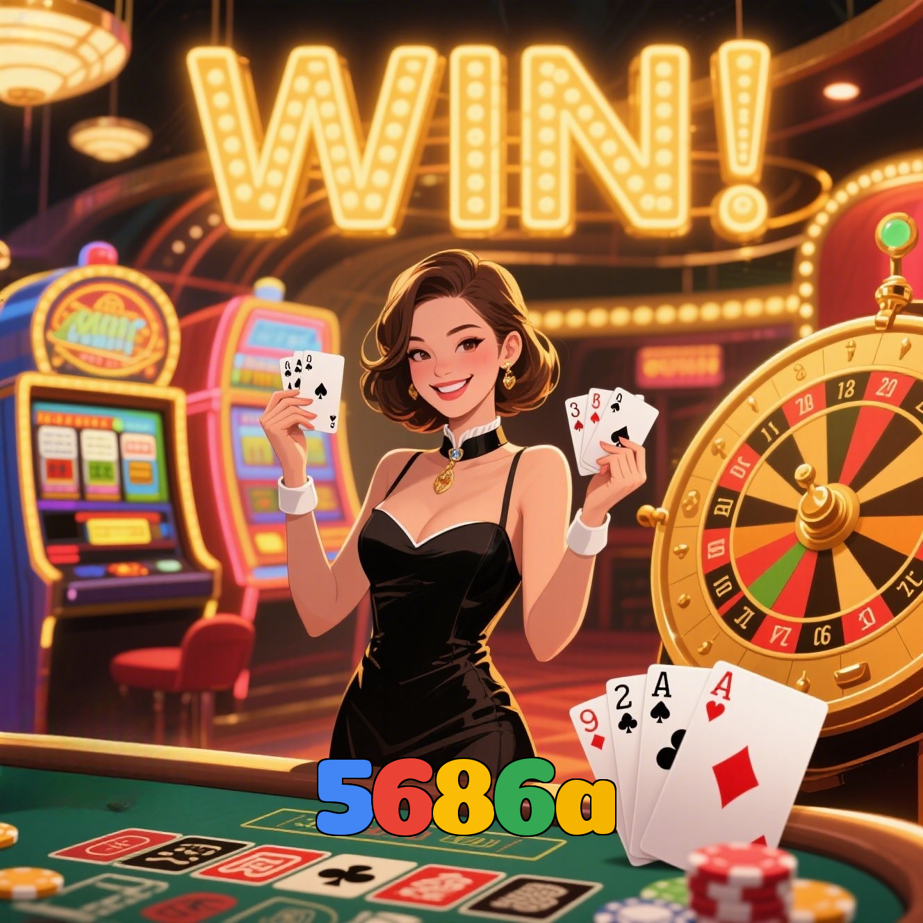 5686a：Em cada jogo, a chance de ganhar é sua! Jogue agora no cassino!