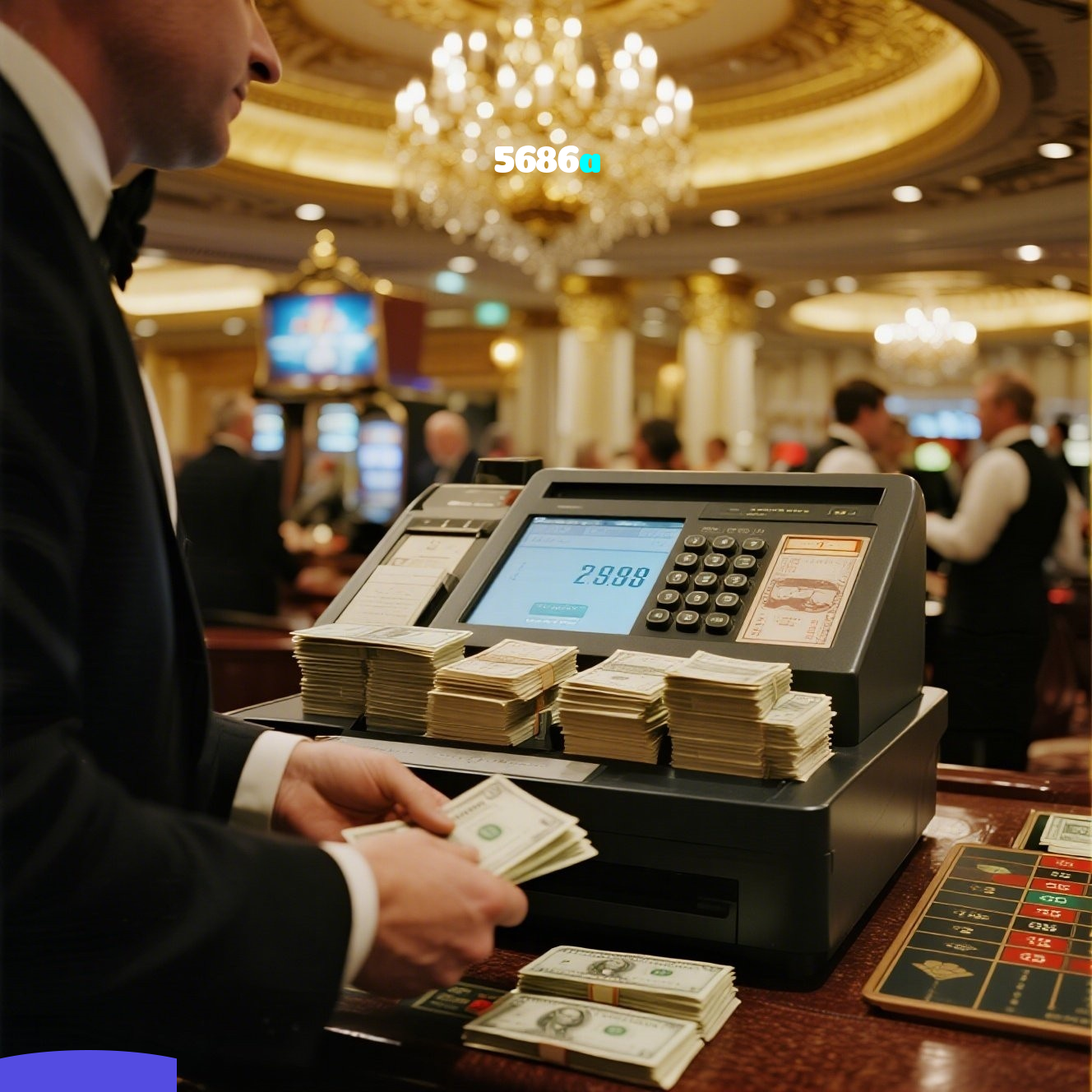 5686a：Jogue blackjack, slots e aposte ao vivo no futebol, tudo no mesmo cassino!