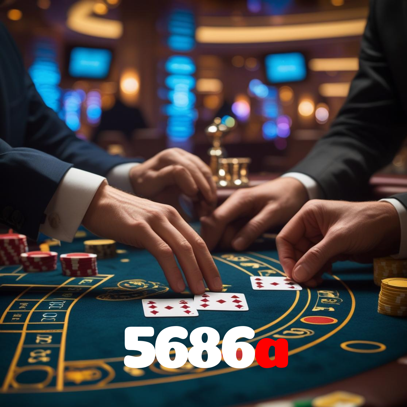 5686a:Aposte nas mesas de poker e mostre quem é o mestre das cartas!