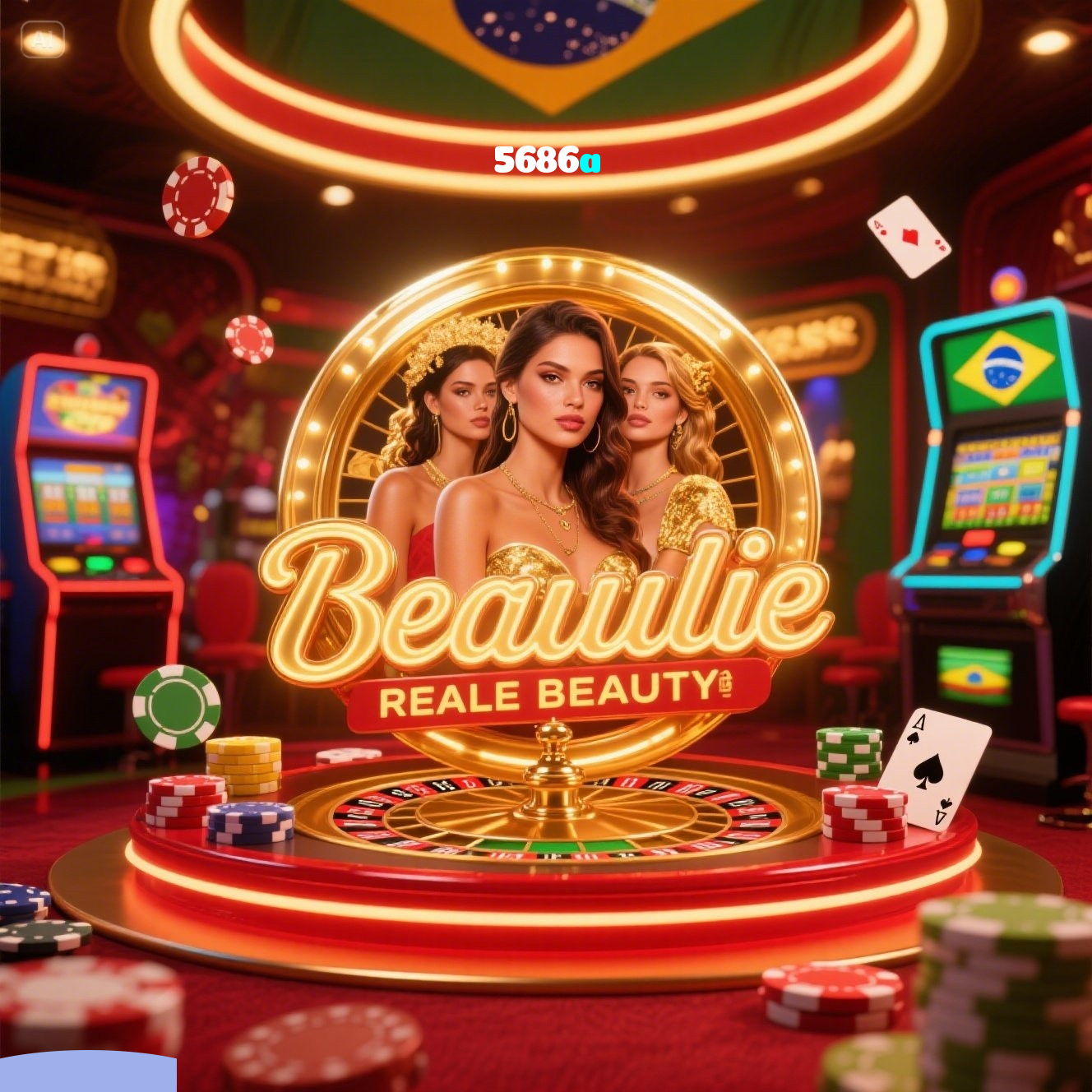 5686a：Jogue roleta, blackjack e aposte no futebol online, tudo em um só lugar!
