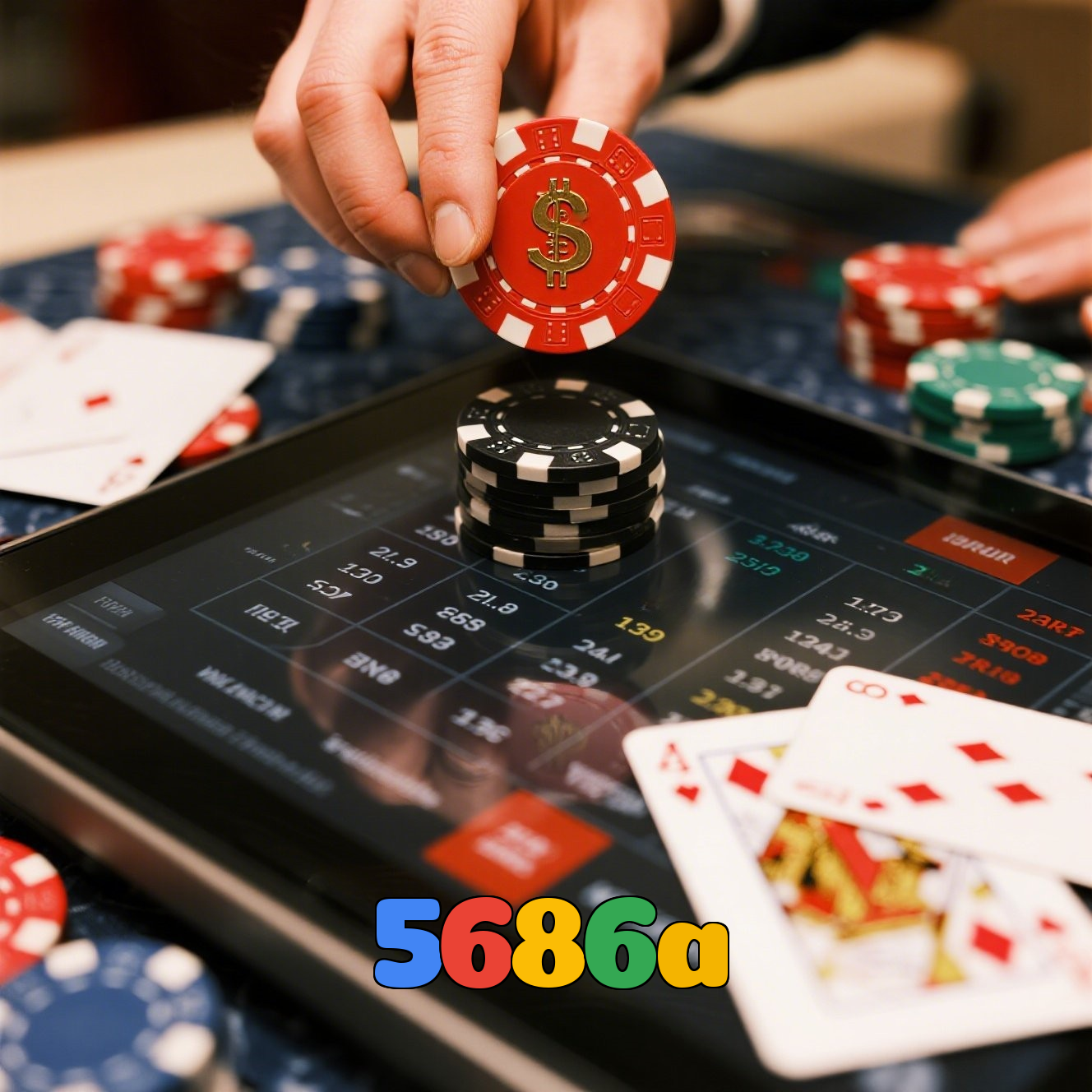 5686a:Em cada giro das slots, a vitória está ao seu alcance!