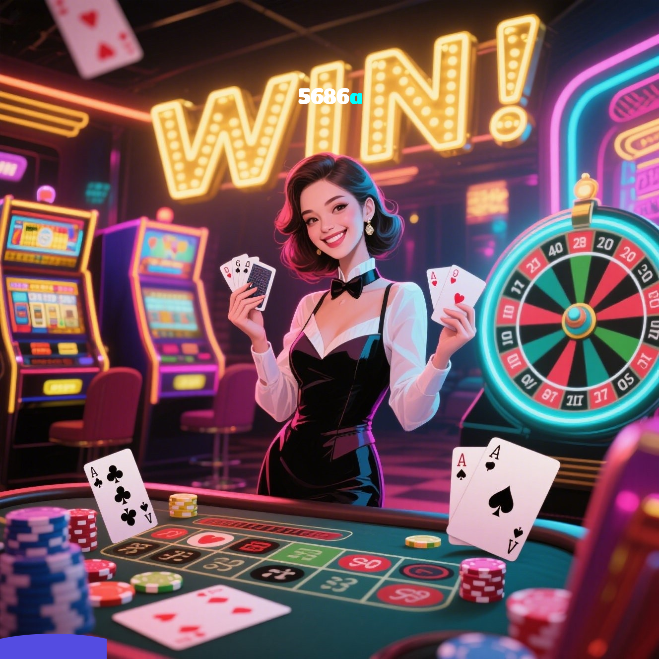 5686a：Grandes vitórias nas slots! Venha conquistar o jackpot agora!