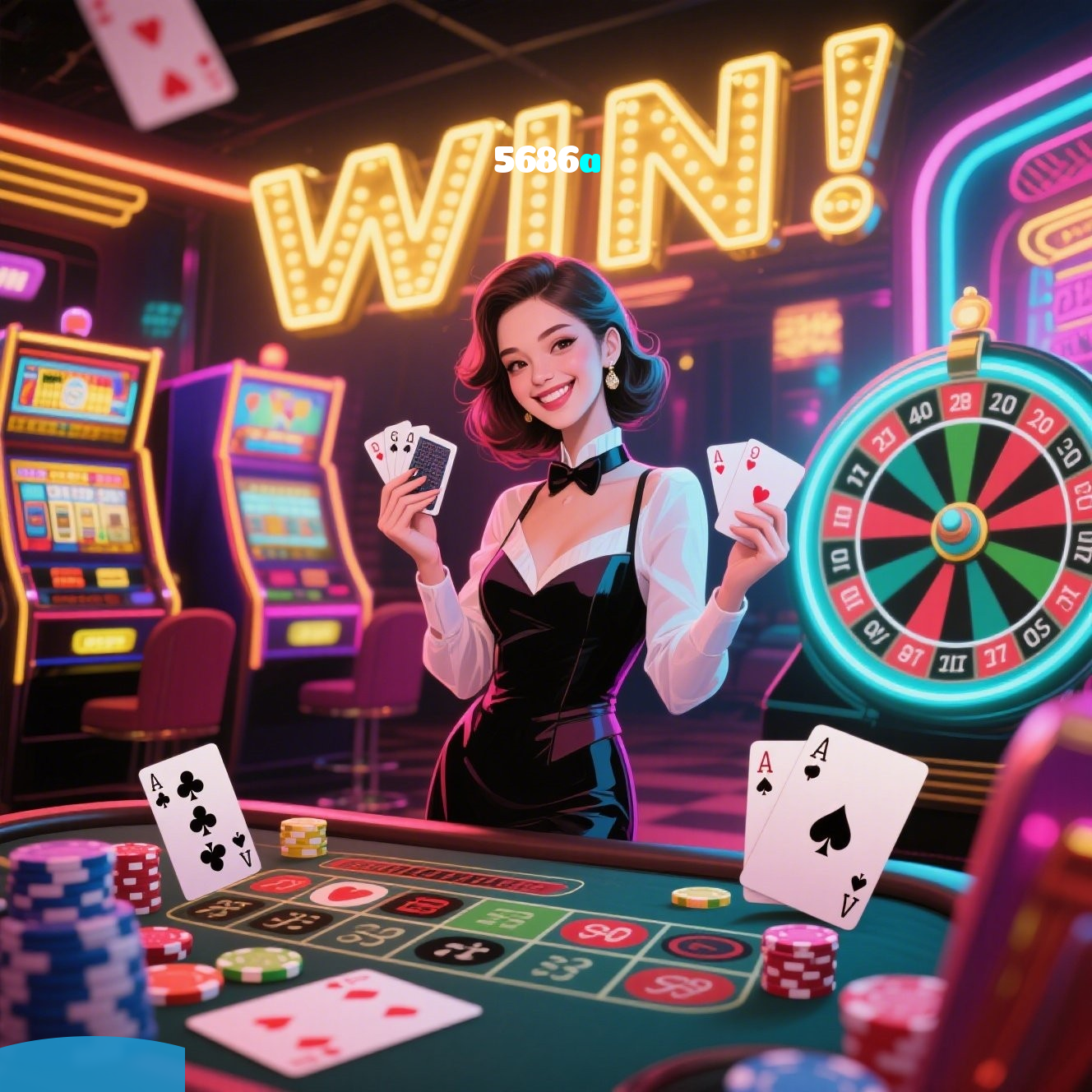 5686a：Jogue nas nossas mesas de poker e conquiste vitórias épicas!