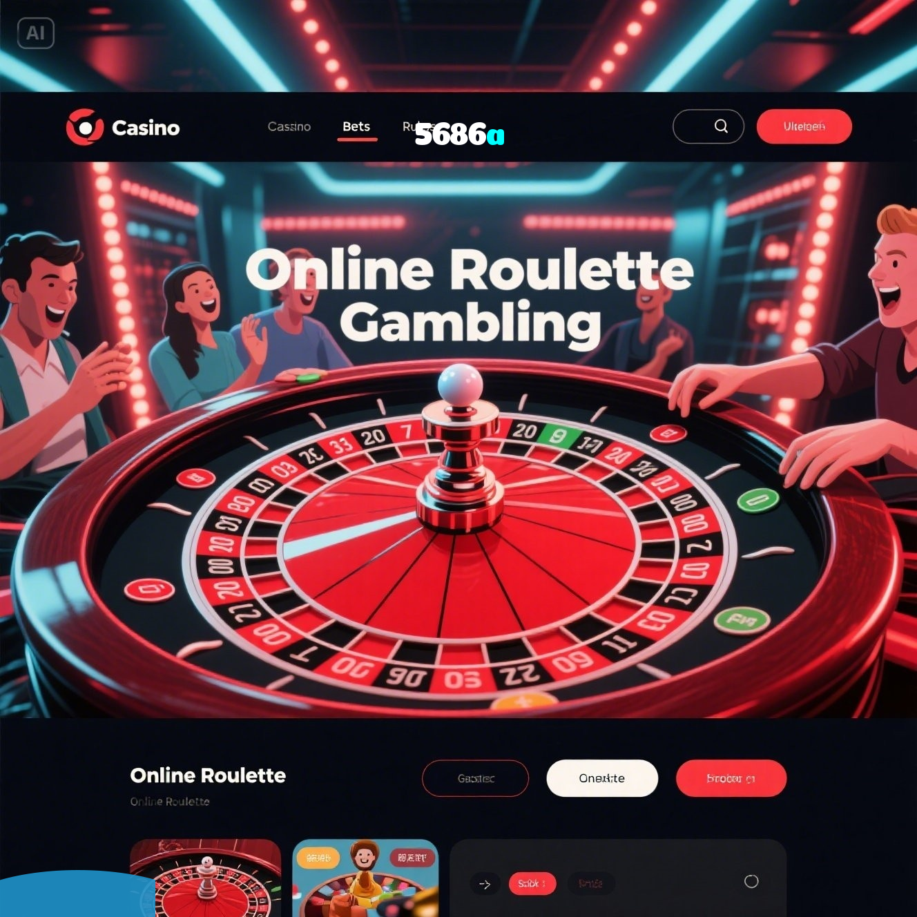 5686a：Jogue poker, aposte no futebol e ganhe prêmios ao vivo!