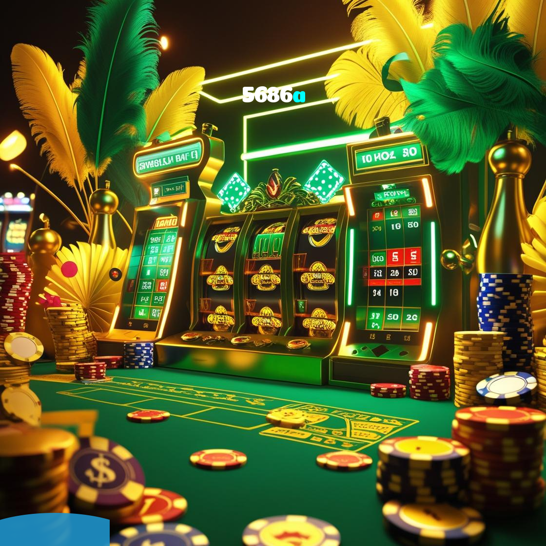 5686a：Jogue slots, poker e aposte no futebol com grandes prêmios em jogo!