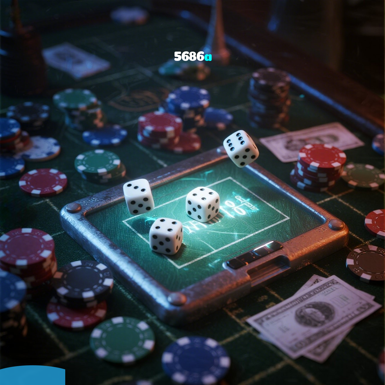 5686a：Aposte nas mesas de poker e vença com estilo!