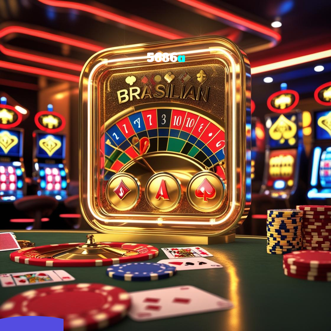 5686a：Em cada giro das slots, a vitória está ao seu alcance!