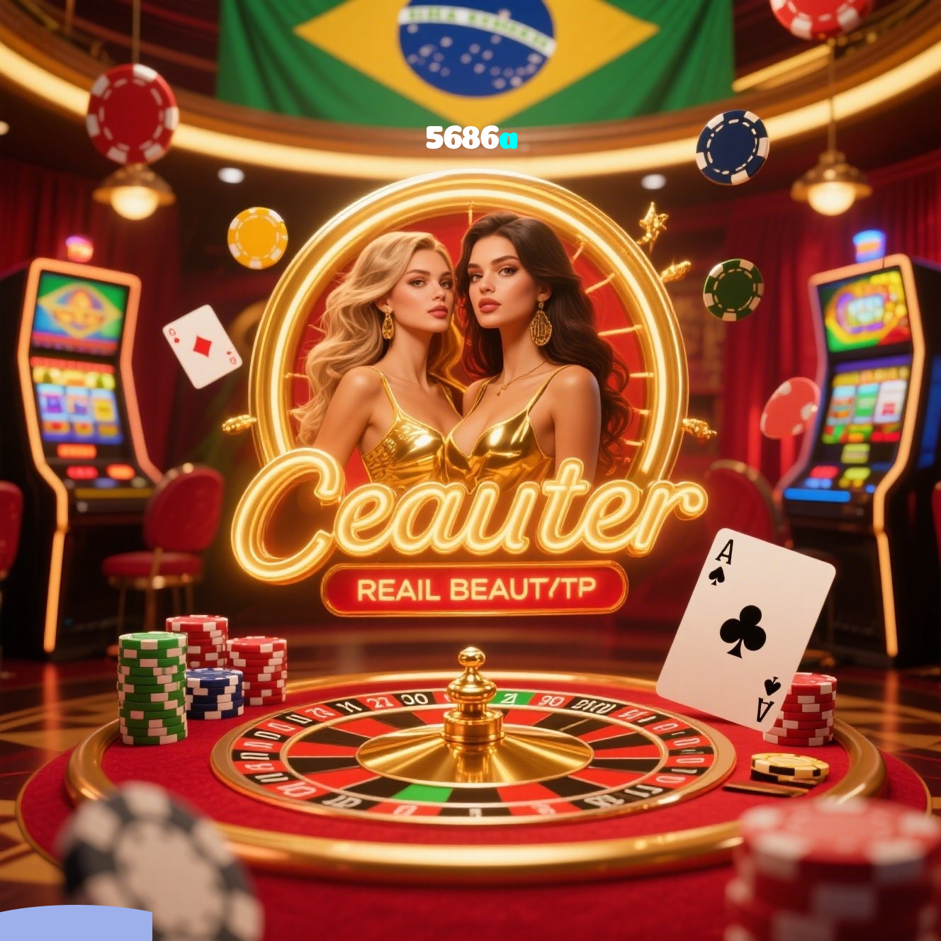 5686a：Apostas ao vivo no futebol e prêmios em jogos como blackjack e roleta!