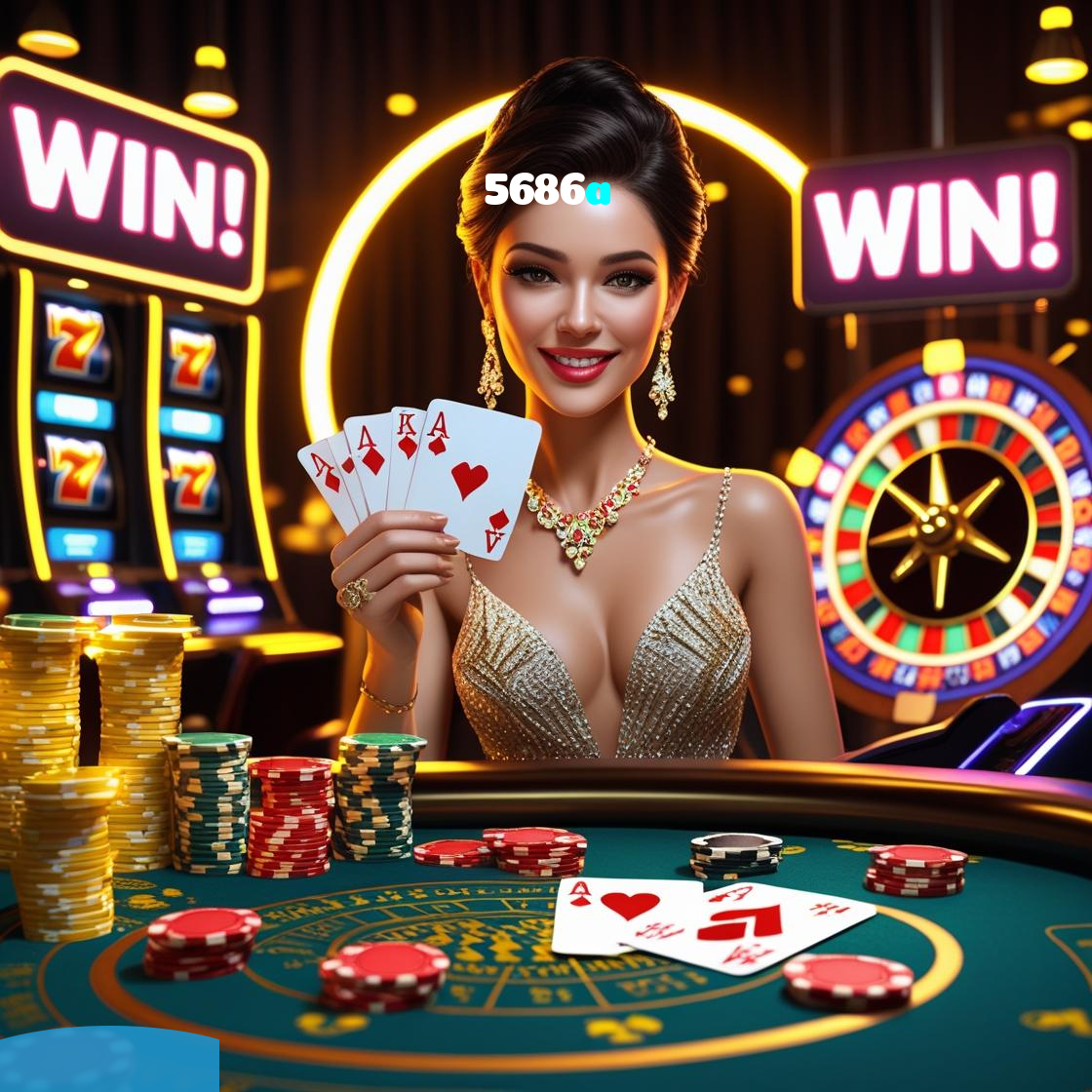 5686a：Grandes jackpots estão te esperando! Gire a roleta e ganhe agora!