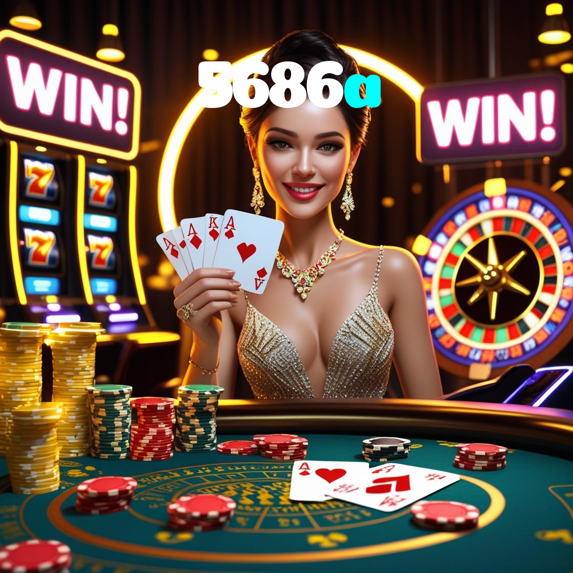 5686a：Jogue slots, aposte no futebol e vença em grandes mesas de poker!