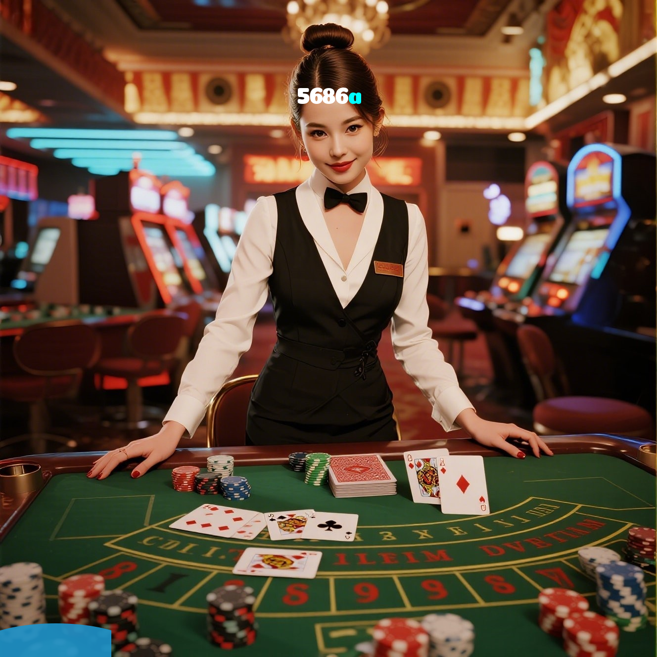 5686a：Aposte no futebol ao vivo e divirta-se com os jogos de cassino como blackjack!