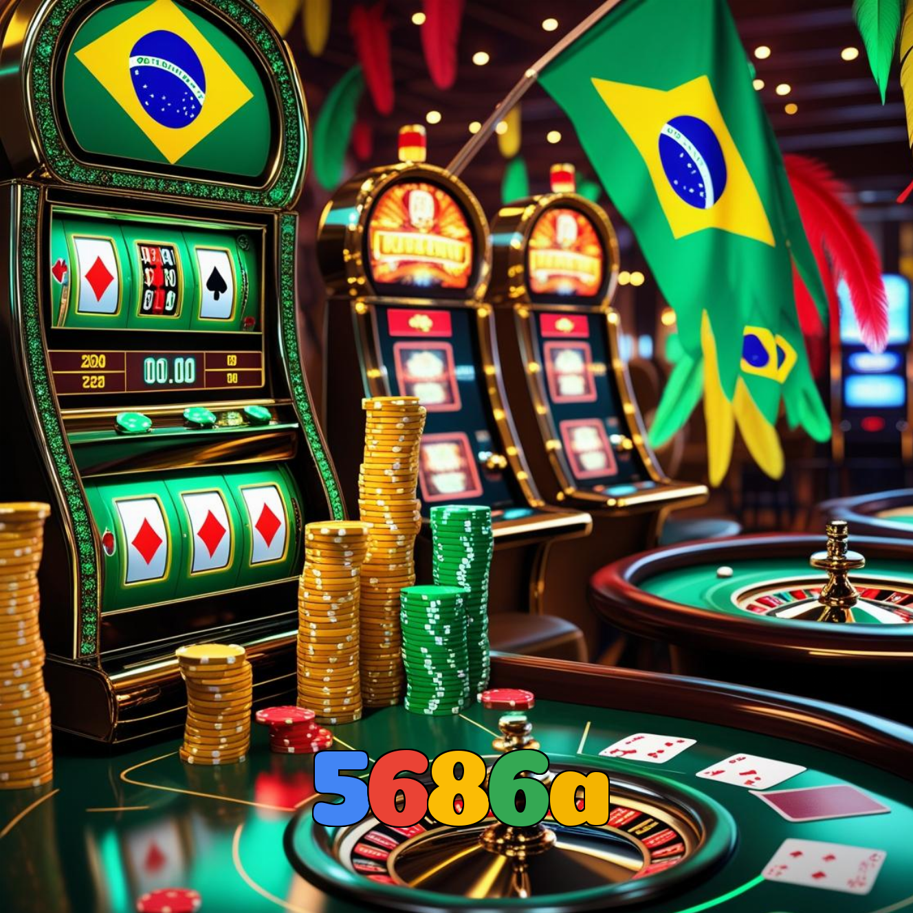 5686a:Jogue os melhores jogos de cassino como blackjack e roleta, e aposte no futebol!