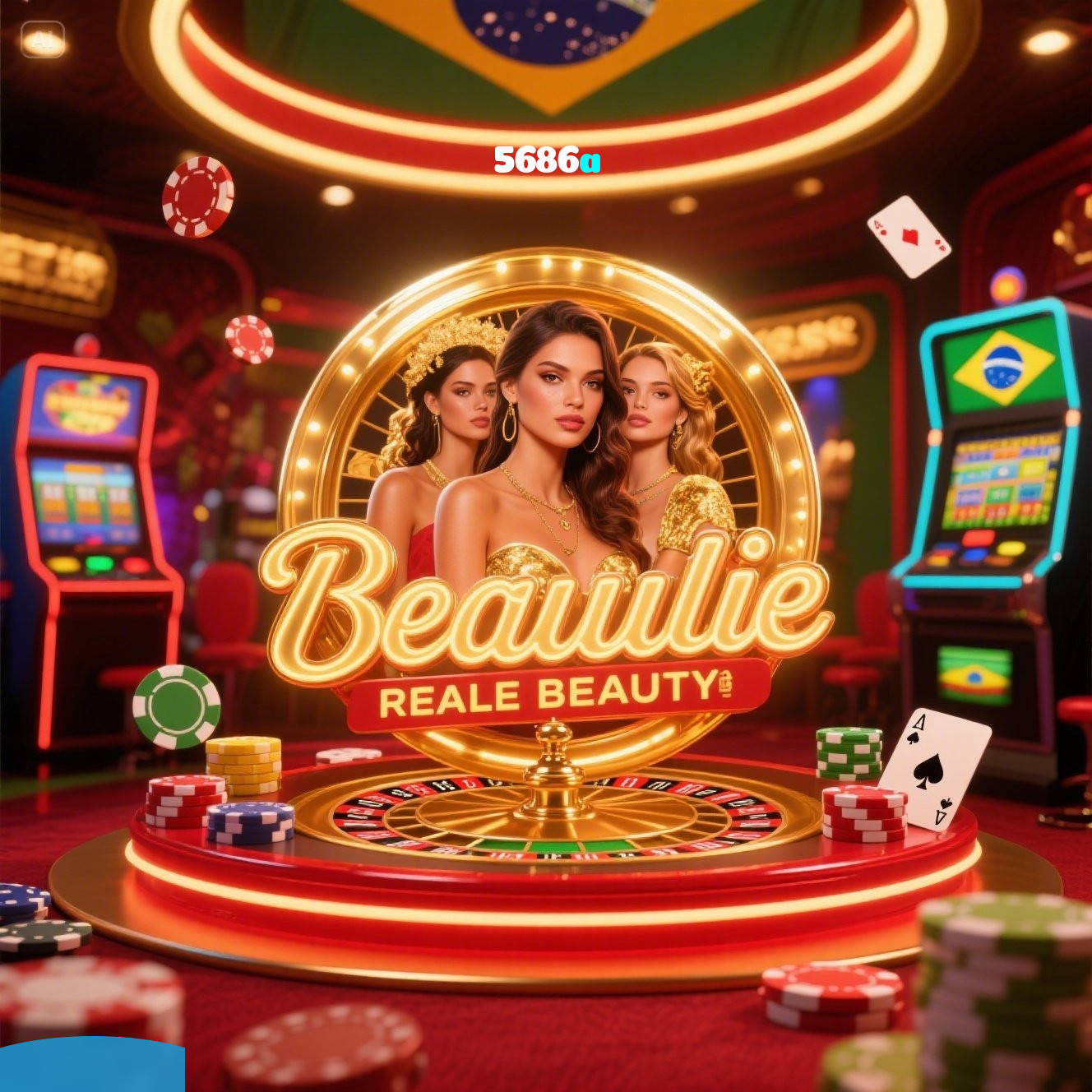 5686a：Jogue nas mesas de poker e ganhe prêmios incríveis!