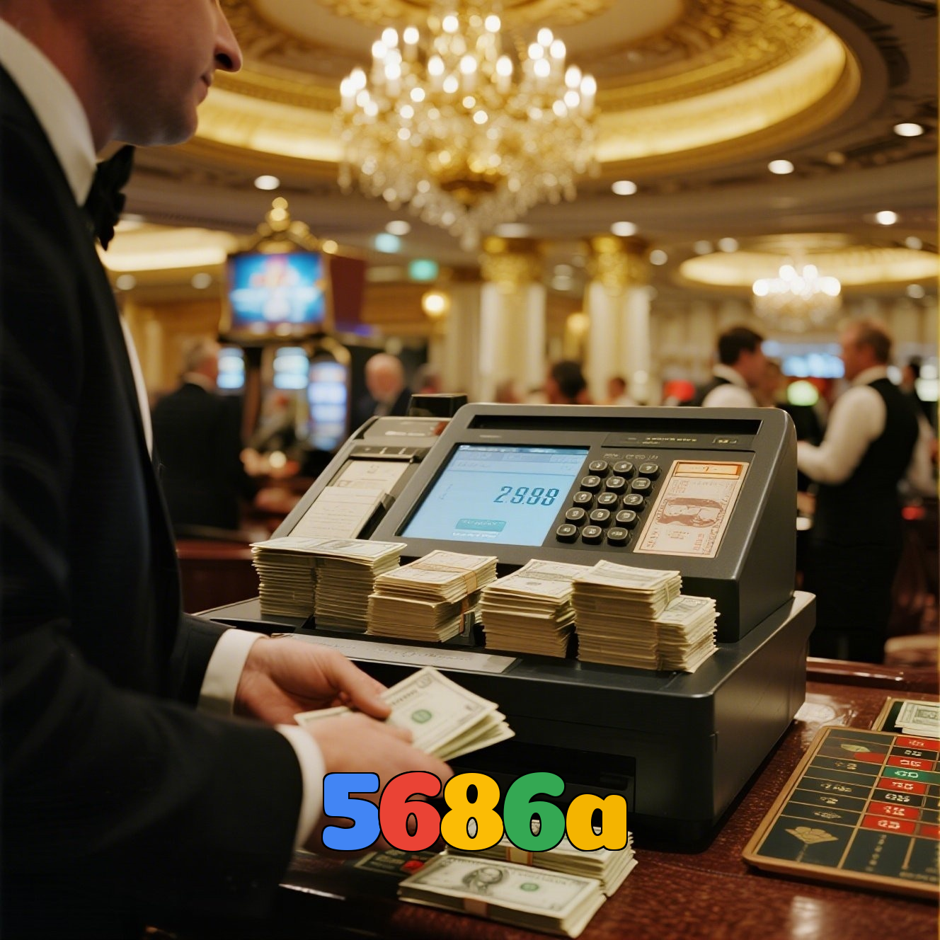 5686a：Aposte nas mesas de poker e mostre quem é o mestre das cartas!